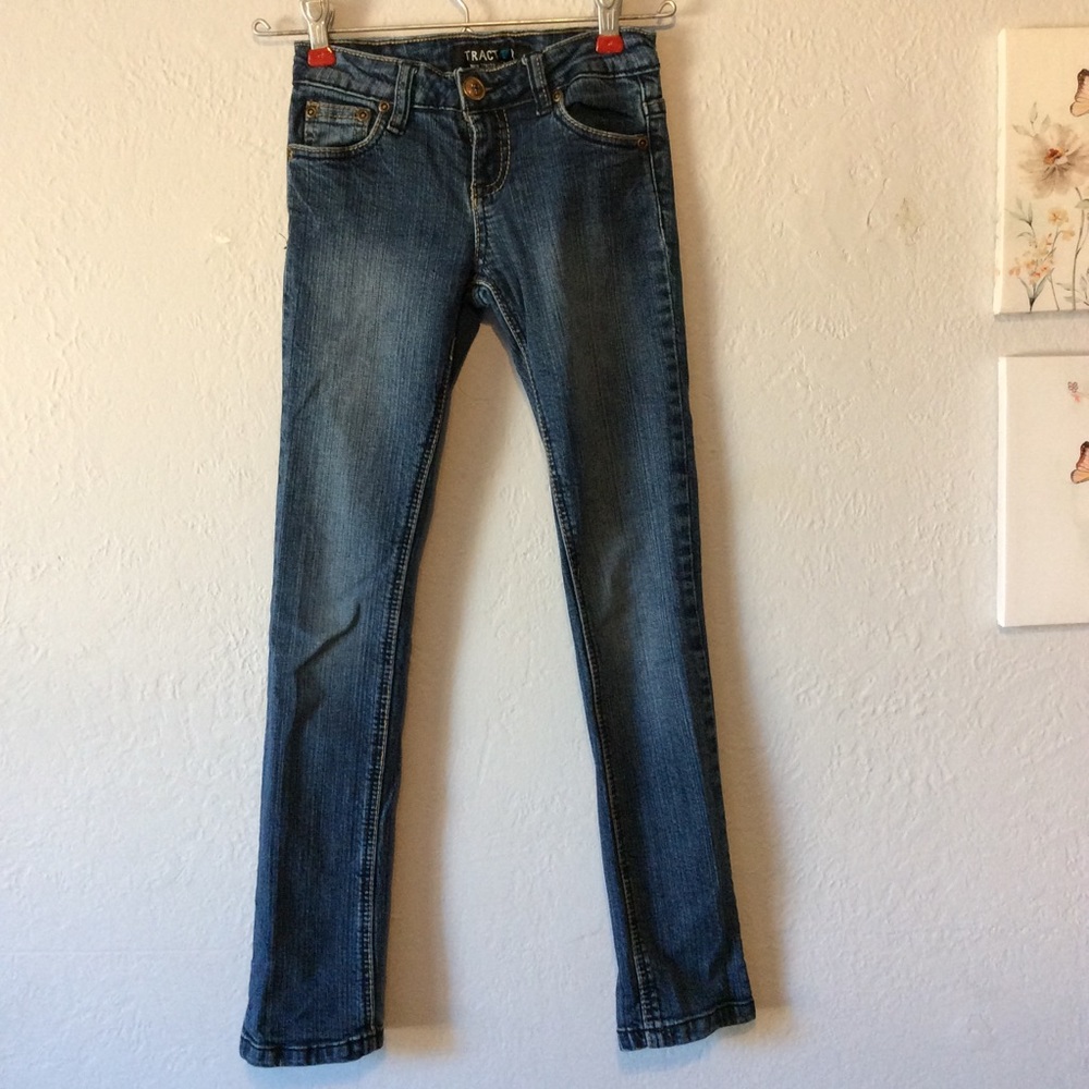 Tractor Girls Blue Jeans Size 8